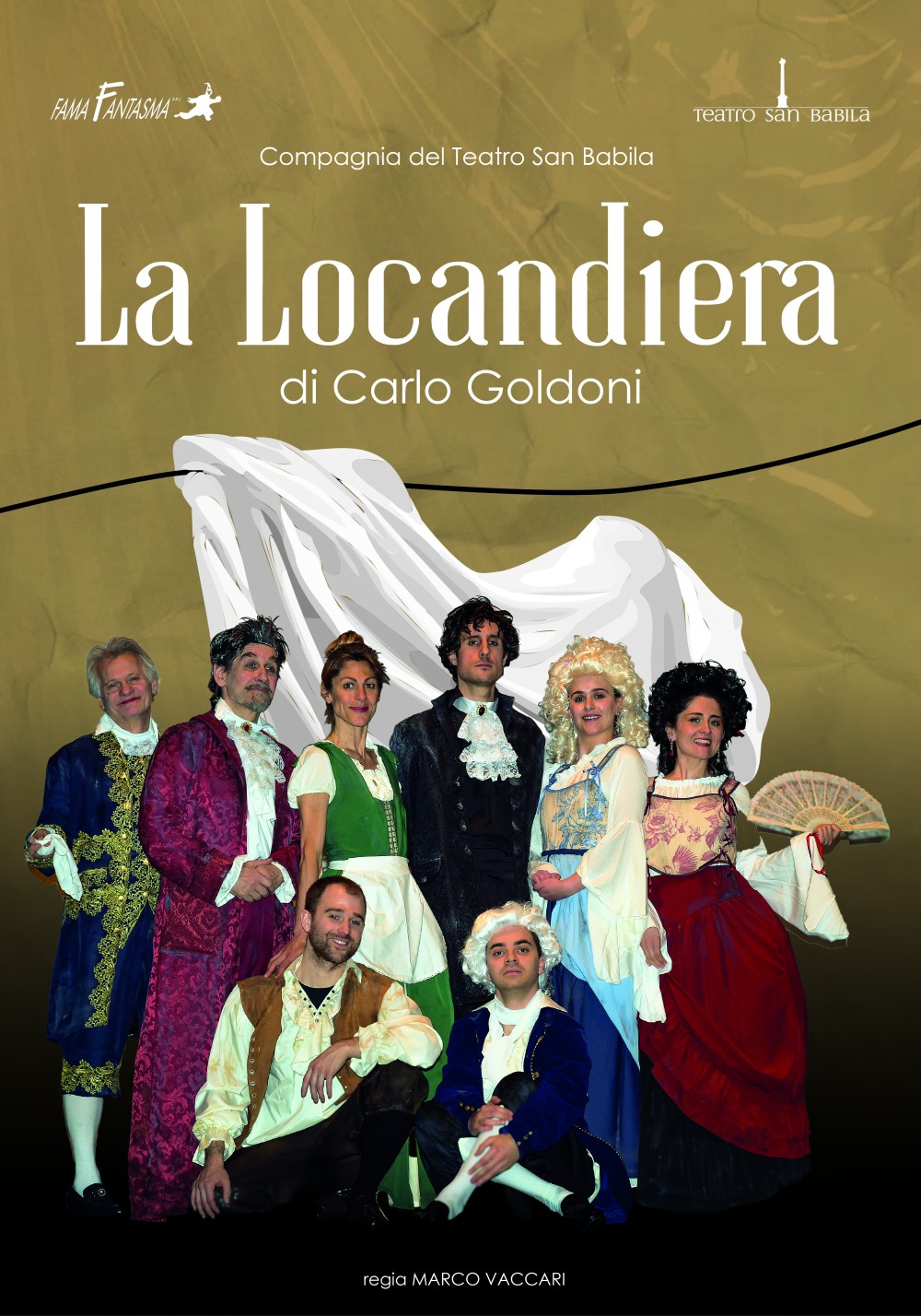 Goldoni al Teatro San Babila di Milano con La Locandiera 